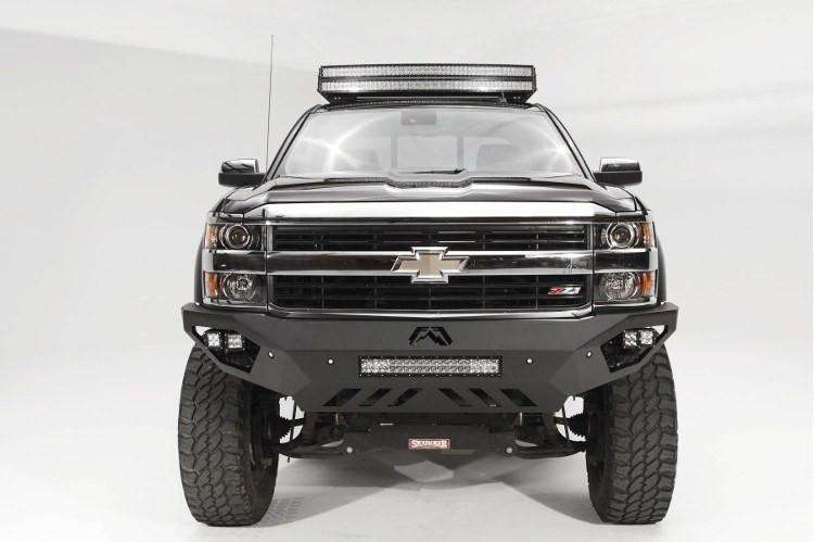 Fab Fours CH15-V3051-1 Chevy Silverado 2500/3500 HD 2015-2019 Vengeance Front Bumper No Guard-BumperStock