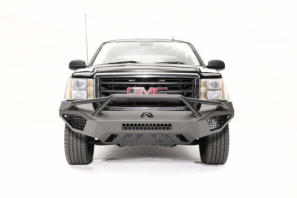 Fab Fours CS07-D2052-1 2007-2013 Chevy Silverado 1500 Vengeance Front Bumper Pre-Runner Guard Non-Sensor-BumperStock