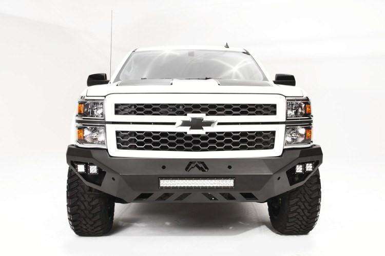 Fab Fours CS14-D3051-1 Chevy Silverado 1500 2014-2015 Vengeance Front Bumper No Guard-BumperStock