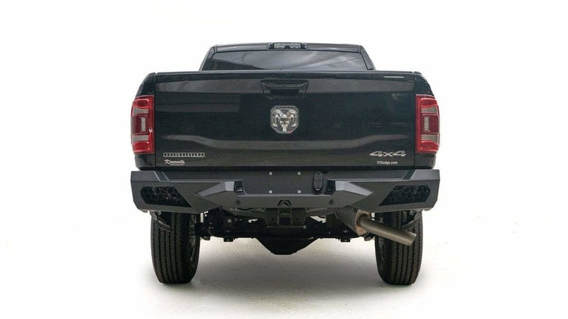 Fab Fours DR19-E4451-1 Dodge Ram 2500/3500 HD 2019-2021 Vengeance Rear Bumper Sensor-BumperStock