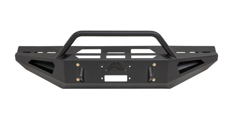 Fab Fours DR94-RS1562-1 Dodge Ram 2500/3500 HD 1994-2002 Red Steel Winch Front Bumper Pre-Runner Guard-BumperStock