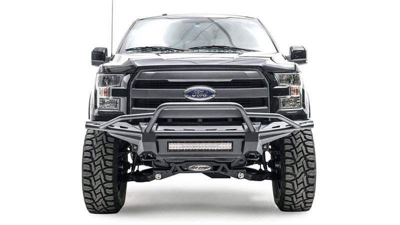 Fab Fours FF15-D3272-1 Ford F150 2015-2017 Aero Front Bumper Pre-Runner Guard-BumperStock