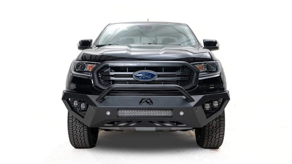 Fab Fours FR19-D4852-1 Ford Ranger 2019-2021 Vengeance Front Bumper Pre-Runner Guard - BumperStock