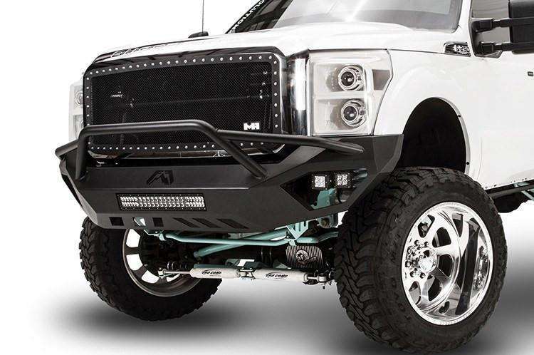 Fab Fours FS11-V2552-1 Ford F250/F350 Superduty 2011-2016 Vengeance Front Bumper Pre-Runner Guard-BumperStock