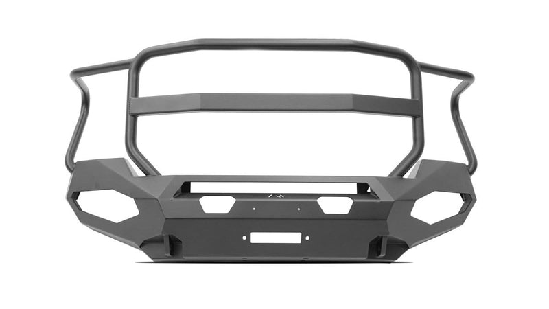 Fab Fours FS11-X2550-1 Ford F250/F350 Super Duty 2011-2016 Matrix Front Winch Bumper Full Guard - BumperStock