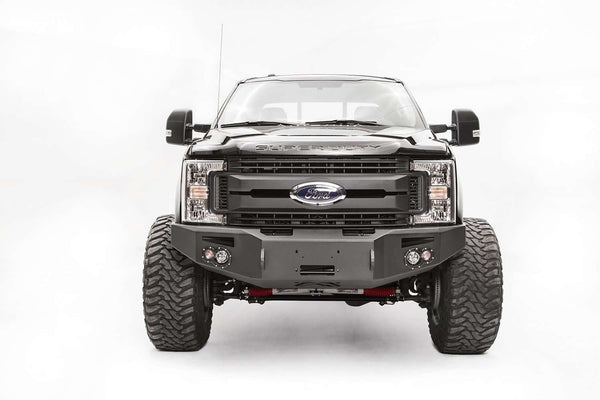 Fab Fours FS17-A4251-1 Ford F450/F550 Superduty 2017-2021 Premium Front Winch Bumper No Guard-BumperStock