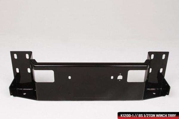 Fab Fours GM07-K2162-1 GMC Sierra 1500 2007-2013 Black Steel Front Bumper Pre-Runner Guard-BumperStock