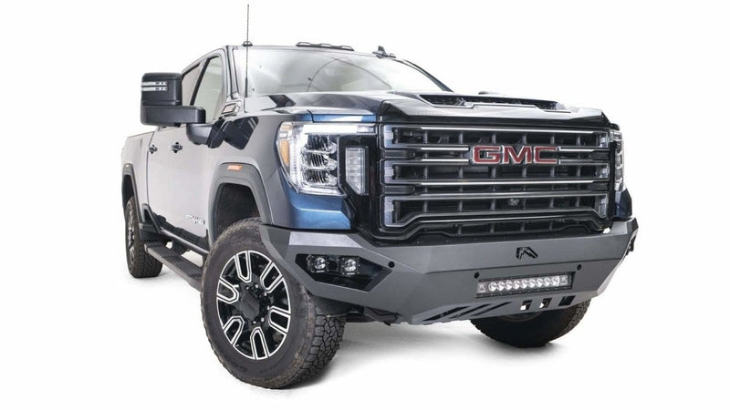 Fab Fours GM20-V5051-1 GMC Sierra 2500/3500 HD 2020-2021 Vengeance Front Bumper No Guard-BumperStock