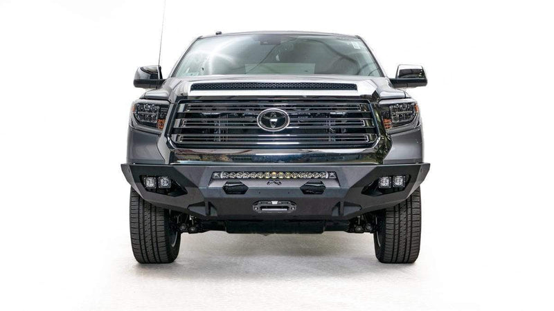 Fab Fours TT14-X3851-1 Toyota Tundra 2014-2021 Matrix Front Bumper Winch Ready No Guard-BumperStock