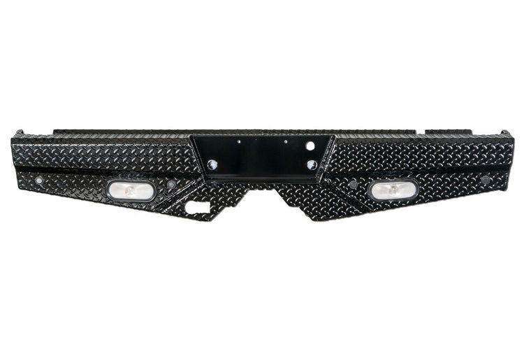 Frontier 100-10-9010 Diamond Ford F150 2009-2014 Rear Bumper-BumperStock