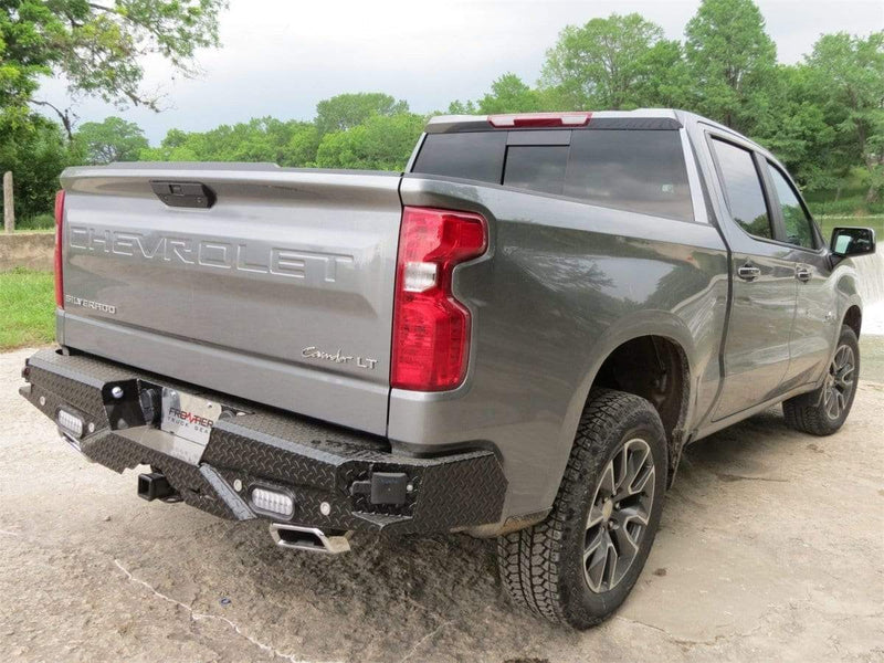 Frontier 100-21-9013 Diamond GMC Sierra 1500 2019-2020 Rear Bumper - BumperStock