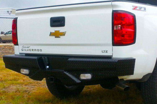 Frontier 100-29-9006 Diamond Chevy Silverado 1500 1999-2006 Rear Bumper-BumperStock