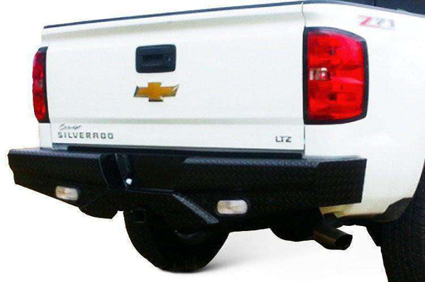 Frontier 100-29-9007 Diamond Chevy Silverado 1500 1999-2006 Rear Bumper-BumperStock