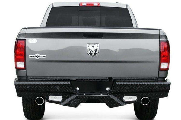 Frontier 100-40-9004 Diamond Dodge Ram 1500 2009-2016 Rear Bumper-BumperStock