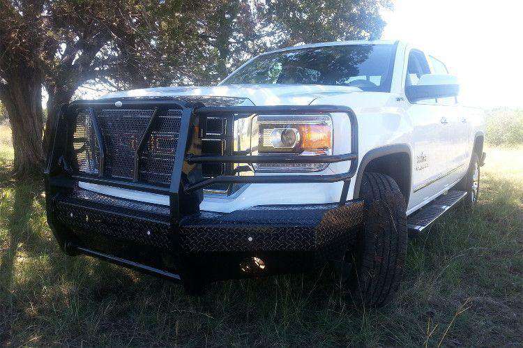 Frontier 300-31-4008 GMC Sierra 1500 2014-2015 Front Bumper-BumperStock