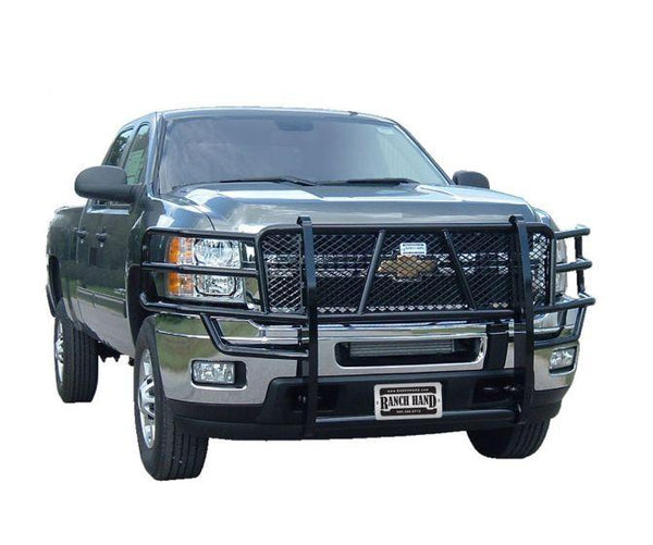 Ranch Hand GGC111BL1 2011-2014 Chevy Silverado 2500/3500 HD Legend Grille Guard - BumperStock