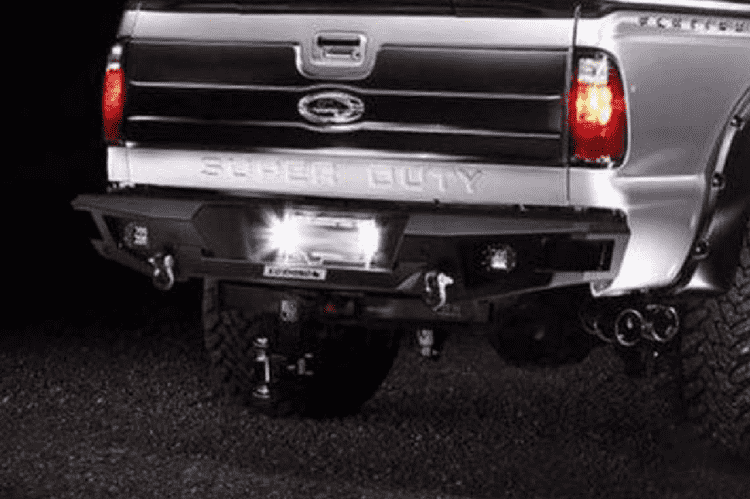 Go Rhino 28371T Ford F250/F350 Super Duty 2011-2016 BR20 Rear Bumper-BumperStock