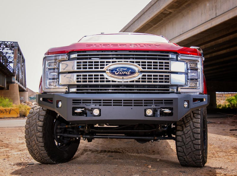 ICI AL-FBM14FDN 2017-2022 Alumilite Ford F250/F350 Superduty Front Bumper - BumperStock