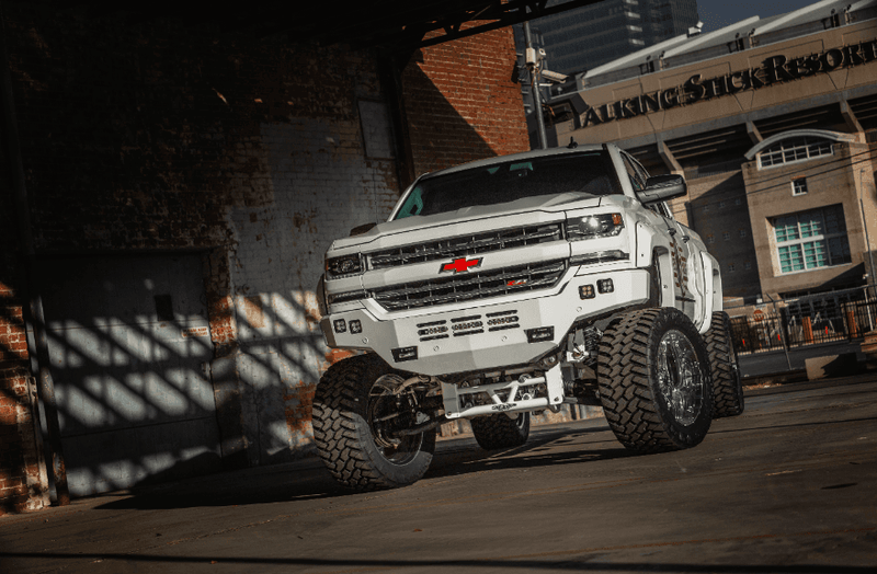 ICI AL-FBM16CHN-RT 2016-2018 Alumilite Chevy Silverado 1500 Front Bumper - BumperStock