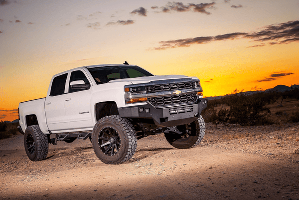 ICI AL-FBM16CHN-RT 2016-2018 Alumilite Chevy Silverado 1500 Front Bumper - BumperStock