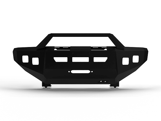 ICI AL-FBM90TYN-RT 2005-2015 Alumilite Toyota Tacoma Front Winch Bumper - BumperStock