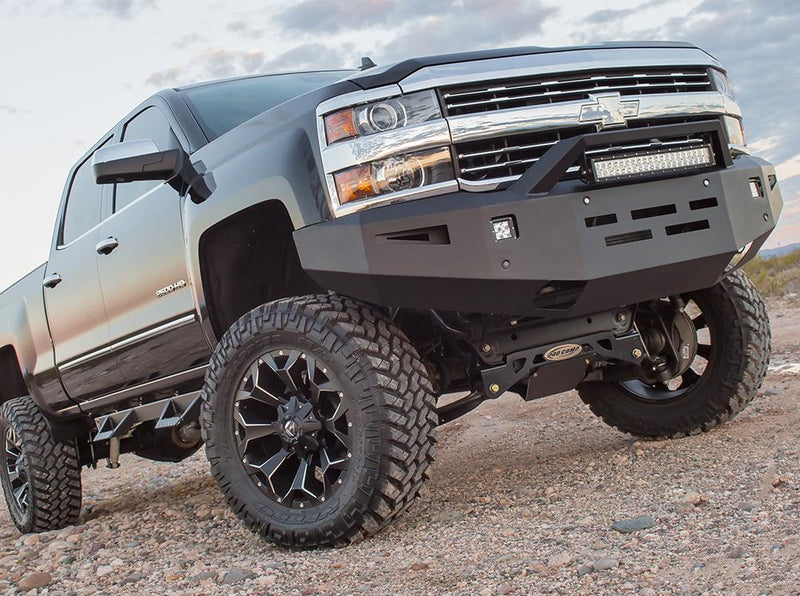 ICI AL-FBM94CHN-RT 2015-2019 Alumilite Chevy Silverado 2500/3500 HD Front Bumper - BumperStock