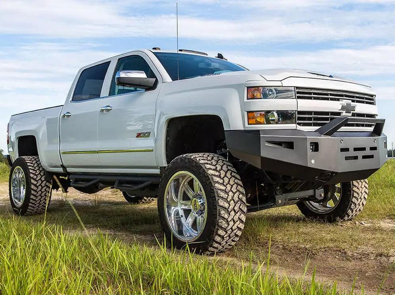 ICI AL-FBM94CHN-RT 2015-2019 Alumilite Chevy Silverado 2500/3500 HD Front Bumper - BumperStock