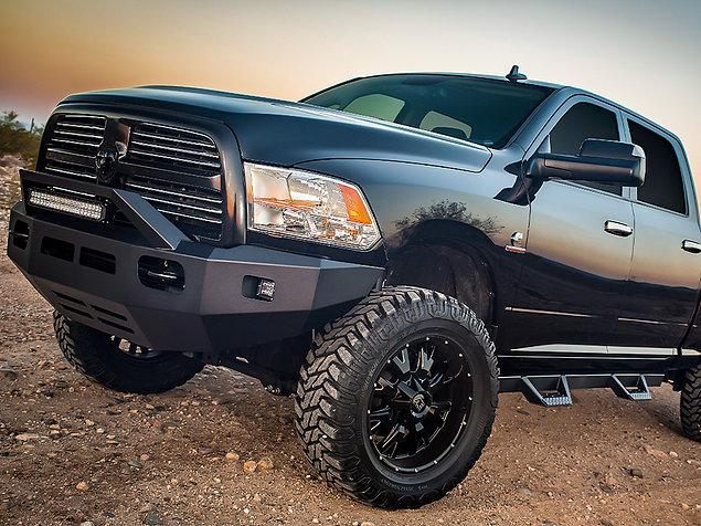 ICI AL-FBM99DGN-RT 2010-2019 Alumilite Dodge Ram 2500/3500 HD Front Bumper - BumperStock