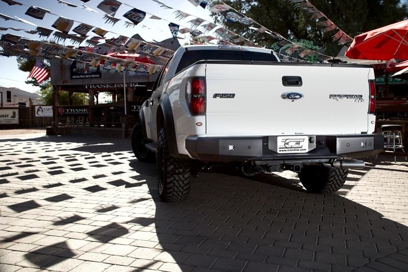 ICI AL-RBM46FDN 2009-2014 Alumilite Ford F150 Rear Bumper - BumperStock