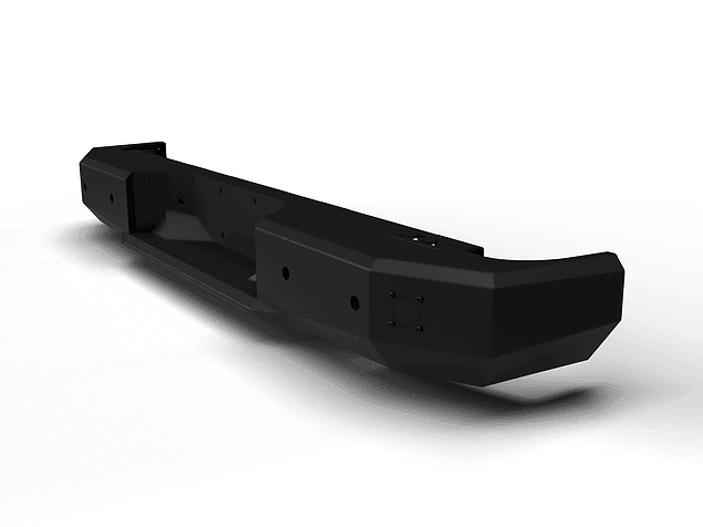 ICI AL-RBM46FDN 2009-2014 Alumilite Ford F150 Rear Bumper - BumperStock