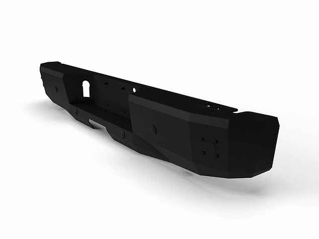 ICI AL-RBM85FDN 2015-2022 Alumilite Ford F150 Rear Bumper - BumperStock