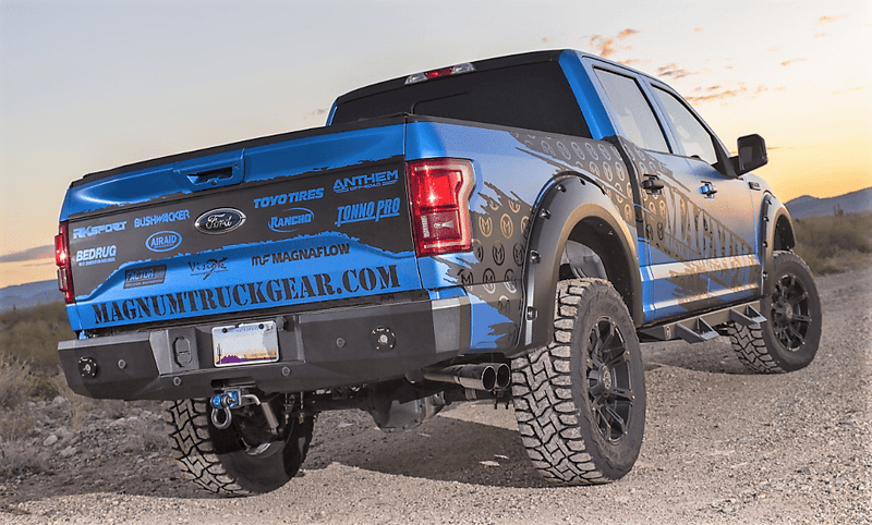 ICI AL-RBM85FDN 2015-2022 Alumilite Ford F150 Rear Bumper - BumperStock