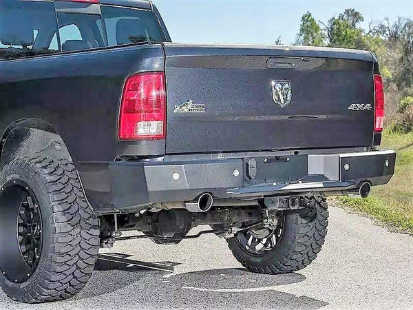 ICI AL-RBM97DGN 2010-2019 Alumilite Dodge Ram 2500/3500 HD Rear Bumper - BumperStock