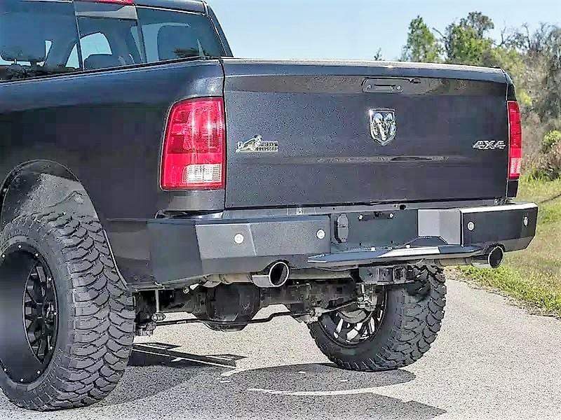 ICI AL-RBM97DGN 2013-2018 Alumilite Dodge Ram 1500 Rear Bumper - BumperStock