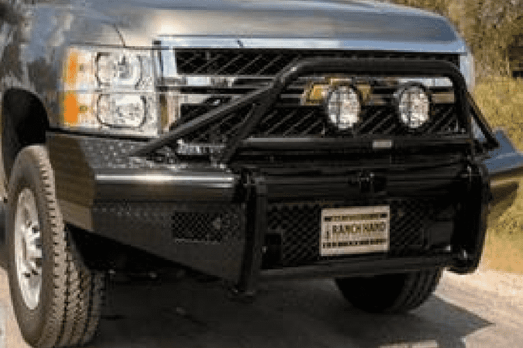 Ranch Hand BTC111BLR 2011-2014 Chevy Silverado 2500/3500 HD Legend Bullnose Front Bumper-BumperStock