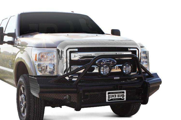 Ranch Hand BTF111BLR 2011-2016 Ford F250/F350 F450/F550 Super Duty Legend Bullnose Front Bumper-BumperStock