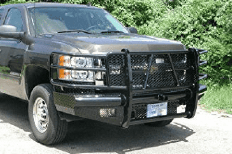 Ranch Hand FBC081BLR 2007.5-2010 Chevy Silverado 2500/3500 HD Legend Front Bumper-BumperStock