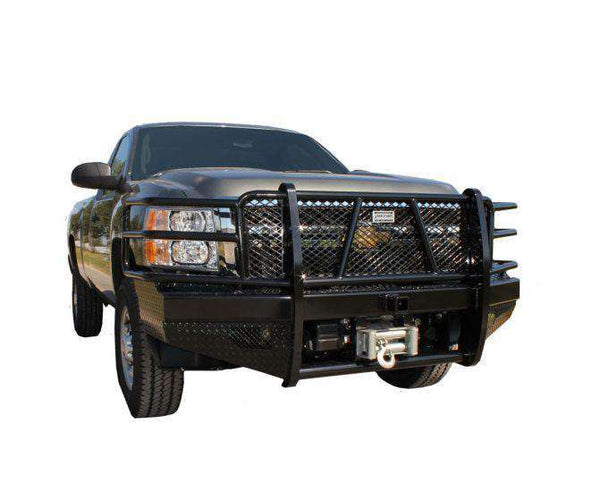 Ranch Hand FBC115BLR 2011-2014 Chevy Silverado 2500/3500 HD Sport Front Bumper 15K Winch Ready-BumperStock