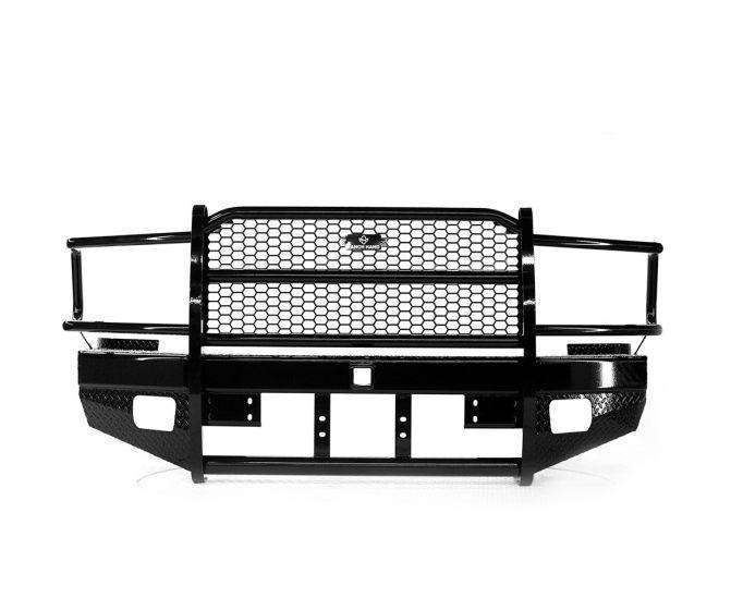 Ranch Hand FBD105BLRS 2010-2018 Dodge Ram 2500/3500 Front Bumper Sport Series 15K Winch Ready-BumperStock