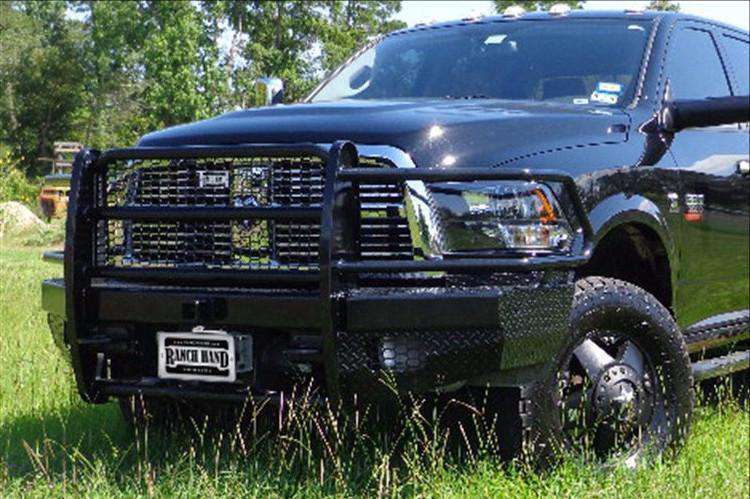 Ranch Hand FBD105BLRS 2010-2018 Dodge Ram 2500/3500 Front Bumper Sport Series 15K Winch Ready-BumperStock