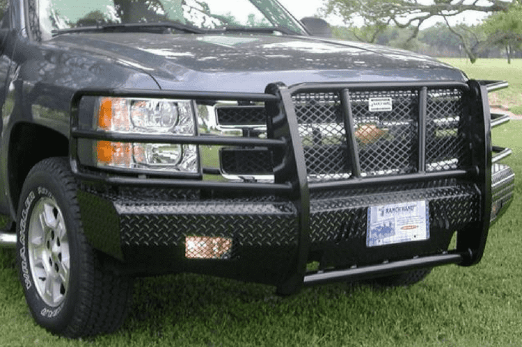 Ranch Hand FSC08HBL1 2007.5-2013 Chevy Silverado 1500 Summit Front Bumper-BumperStock