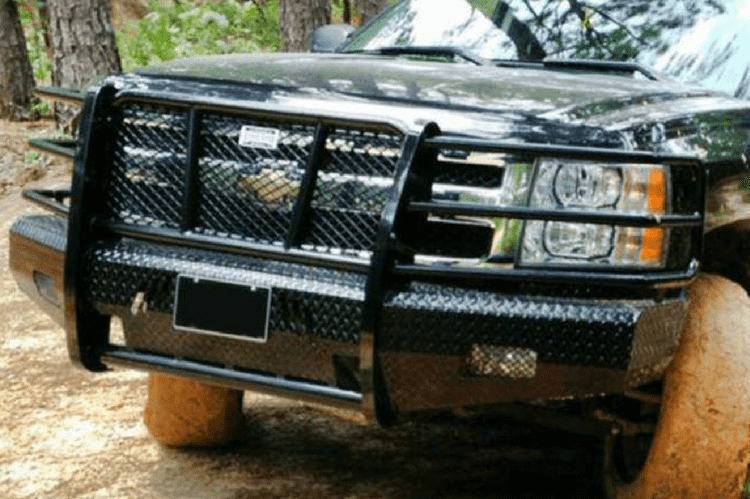 Ranch Hand FSC08HBL1 2007.5-2013 Chevy Silverado 1500 Summit Front Bumper-BumperStock