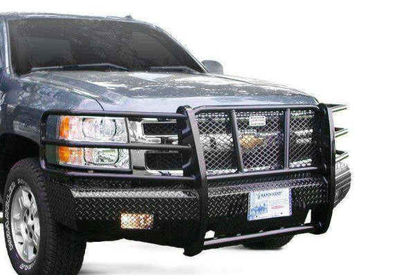 Ranch Hand FSC08HBL1 2007.5-2013 Chevy Silverado 1500 Summit Front Bumper-BumperStock