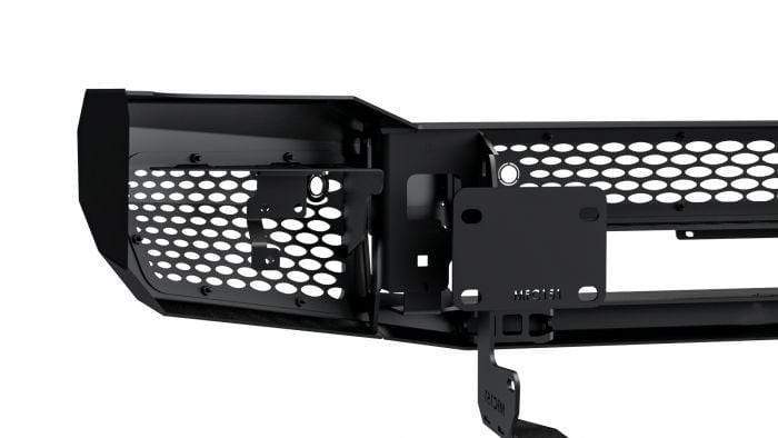 Ranch Hand MFC151BMN 2015-2019 Chevy Silverado 2500/3500 HD Midnight Front Bumper without Grille Guard-BumperStock