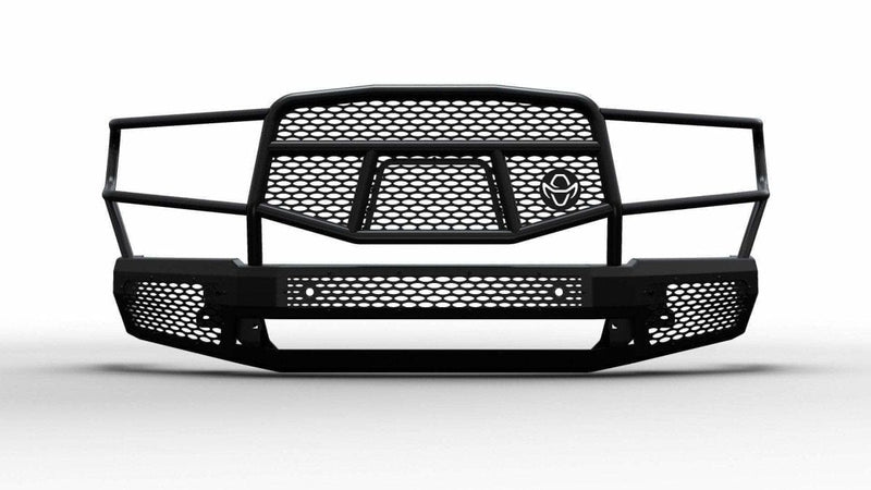 Ranch Hand MFD19HBM1 2019-2022 Dodge Ram 1500 Midnight Front Bumper with Grille Guard - BumperStock