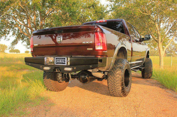 Ranch Hand SBD09HBLSL 2009-2018 Dodge Ram 1500 Sport Rear Bumper-BumperStock