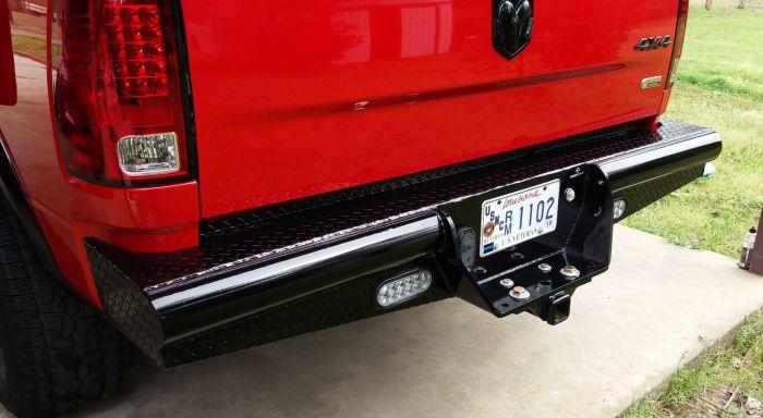 Ranch Hand BBD100BLL 2010-2018 Dodge Ram 2500/3500 Legend Rear Bumper-BumperStock