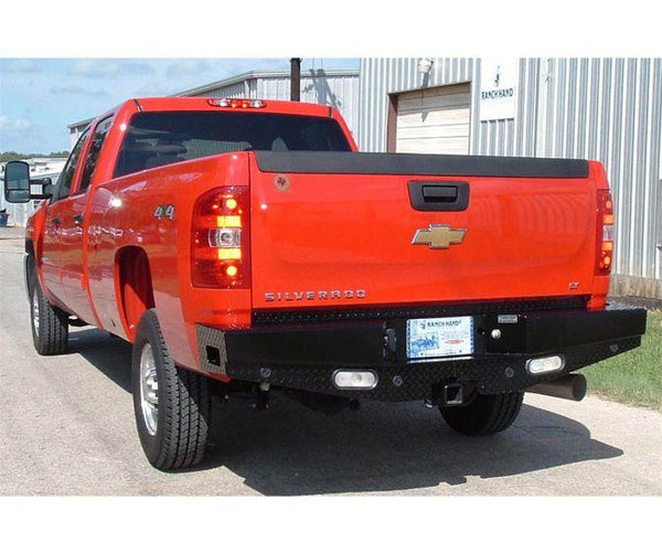 Ranch Hand SBC081BLSL 2007.5-2010 Chevy Silverado 2500/3500 HD Sport Rear Bumper-BumperStock