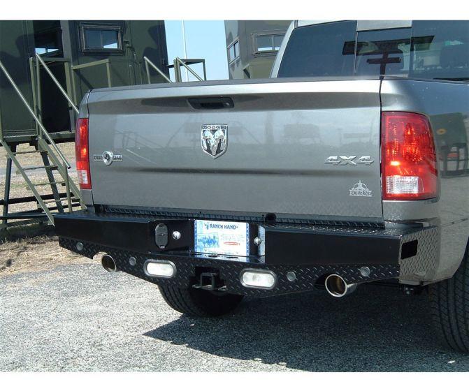 Ranch Hand SBD09HBLSLE 2010-2018 Dodge Ram 2500/3500 Sport Rear Bumper-BumperStock