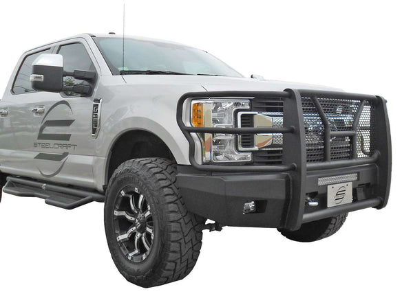 Steelcraft 60-11380CC 2017-2022 Ford F250/F350 Super Duty HD Elevation Front Bumper-BumperStock